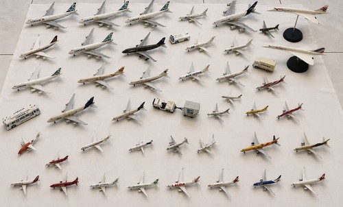 Collection avions miniatures